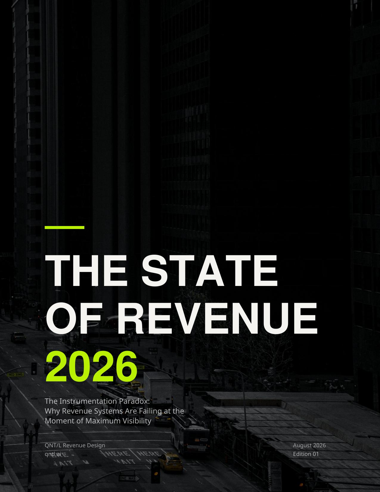 The State of Revenue 2026 report cover